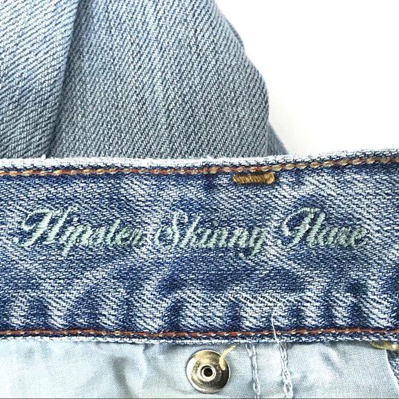 American Eagle Hipster Skinny Flare Jean 6P Women - Picture 6 of 8